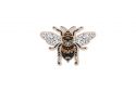 Dřevěná brož Včela